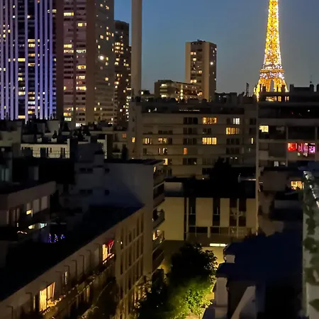 Apartment My Home Eiffel Tower View Paris Exterior photo